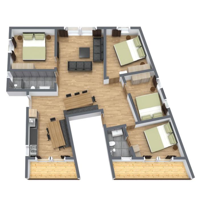 Aparthotel Herzblick Gmbh See Dış mekan fotoğraf